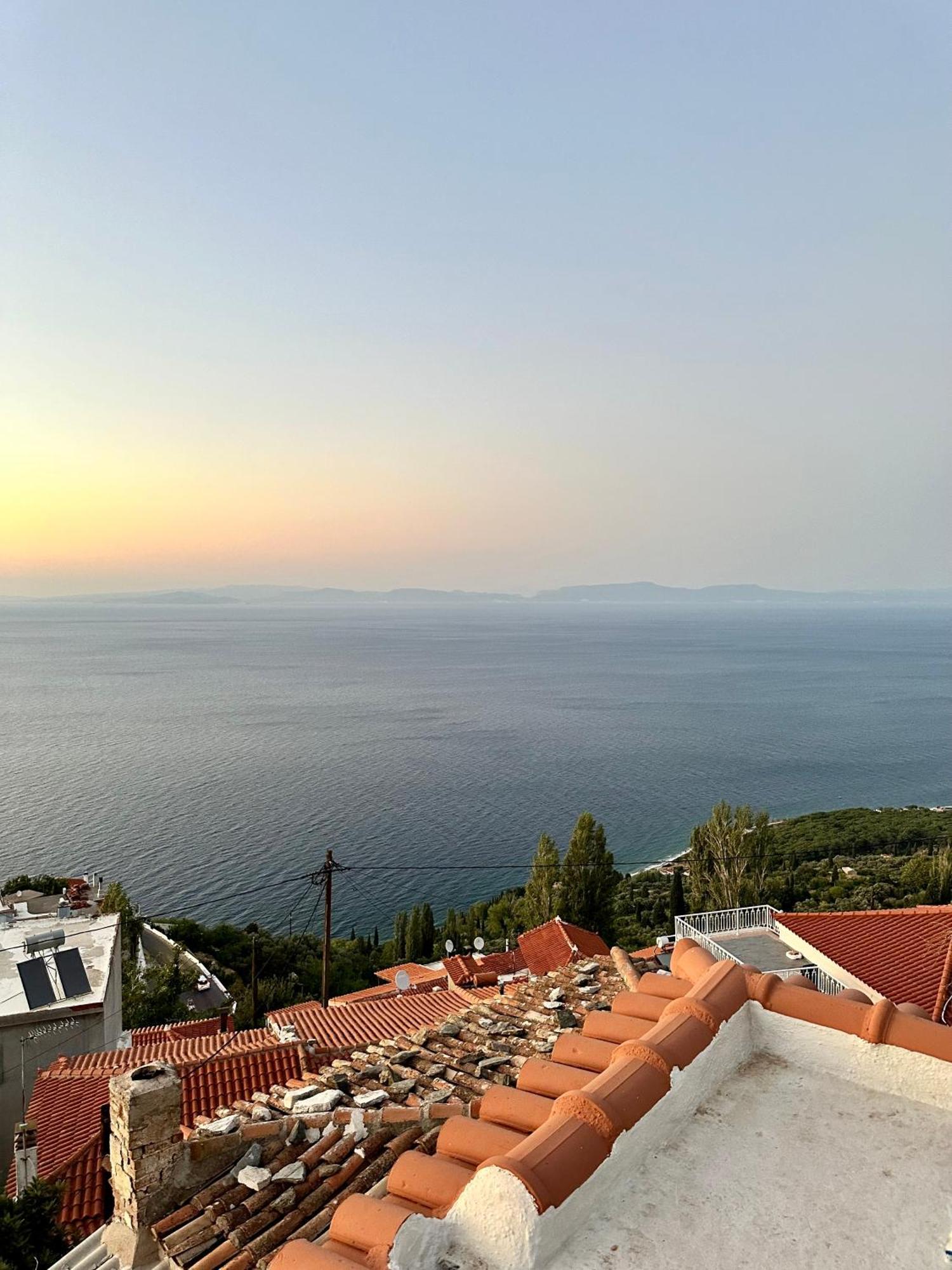 Вилла Άκρη Του Κόσμου Ampelos  Экстерьер фото