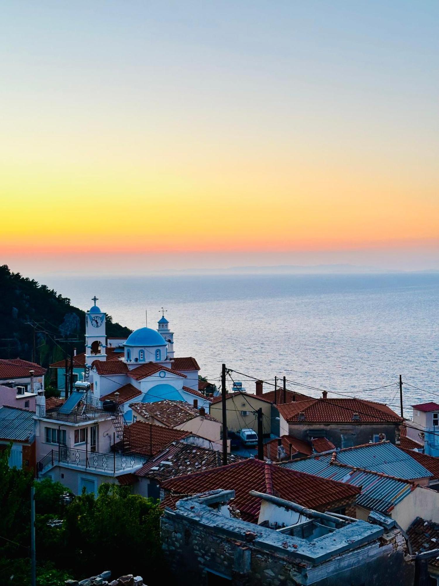 Вилла Άκρη Του Κόσμου Ampelos  Экстерьер фото